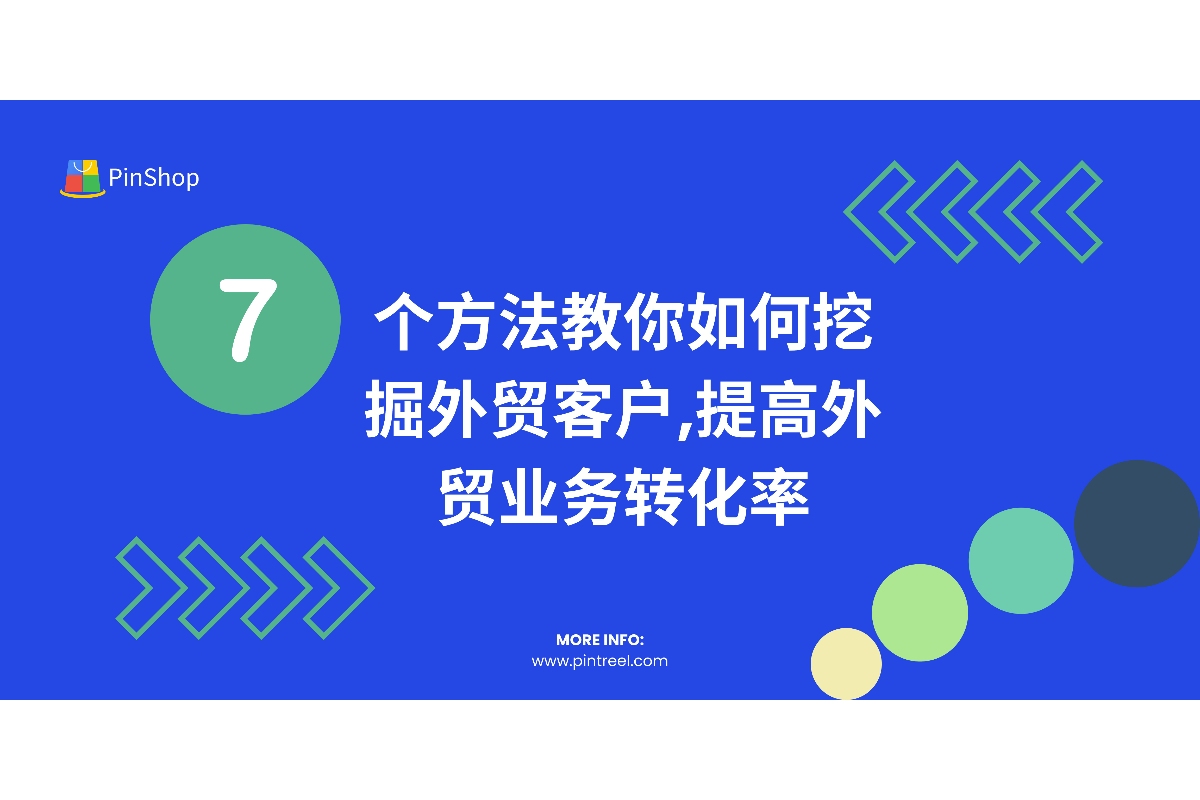 通过7个实用方法，帮助外贸企业精准挖掘海外客户，提升外贸客户开发效率。了解如何利用B2B平台、社交媒体、海关数据等手段，推动外贸业务增长。