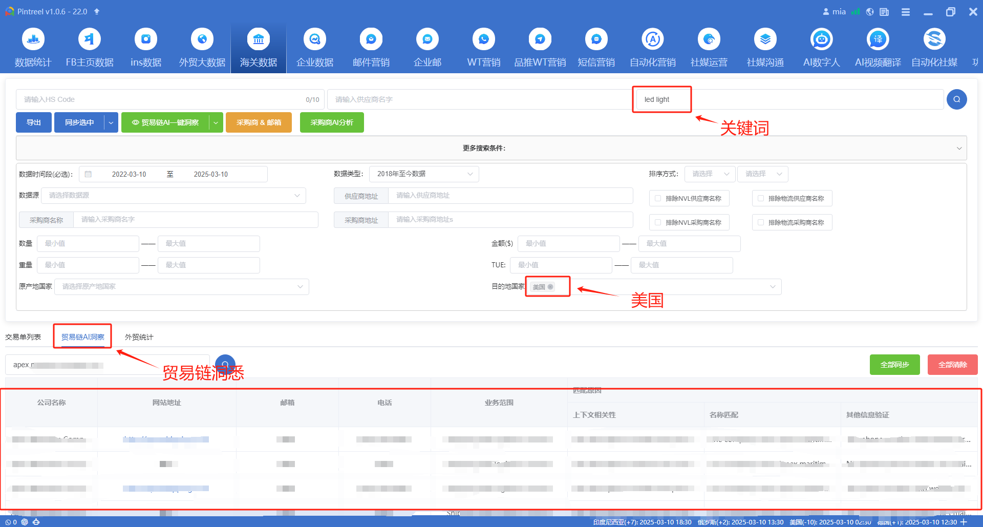 二、品推系统深度分析采购商历史交易数据，精准预测采购意图