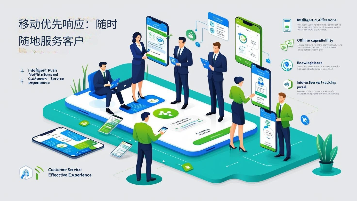 移动优先响应：随时随地服务客户