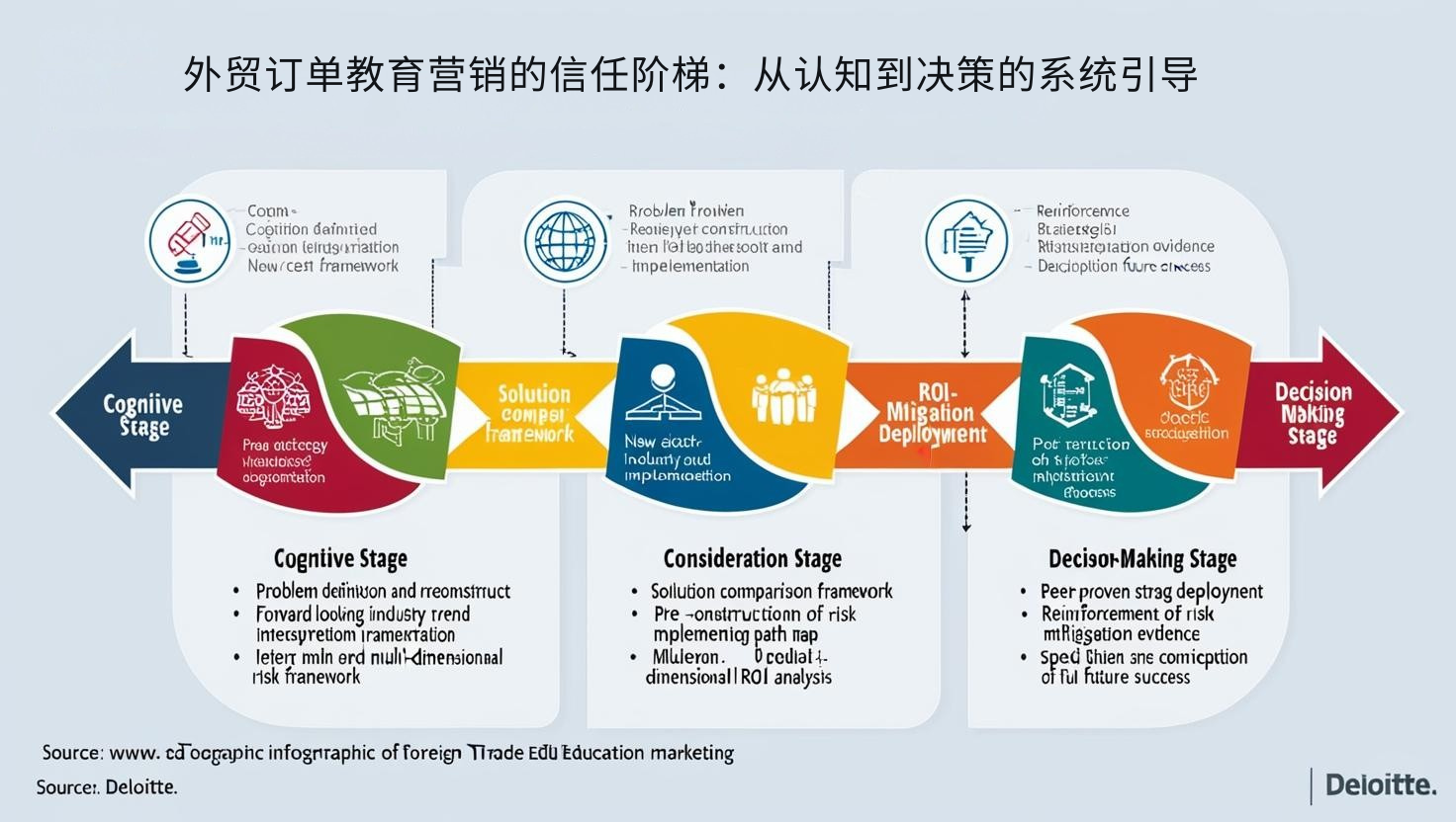 外贸订单教育营销的信任阶梯:从认知到决策的系统引导