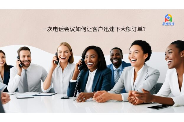 一次电话会议如何让客户迅速下大额订单？