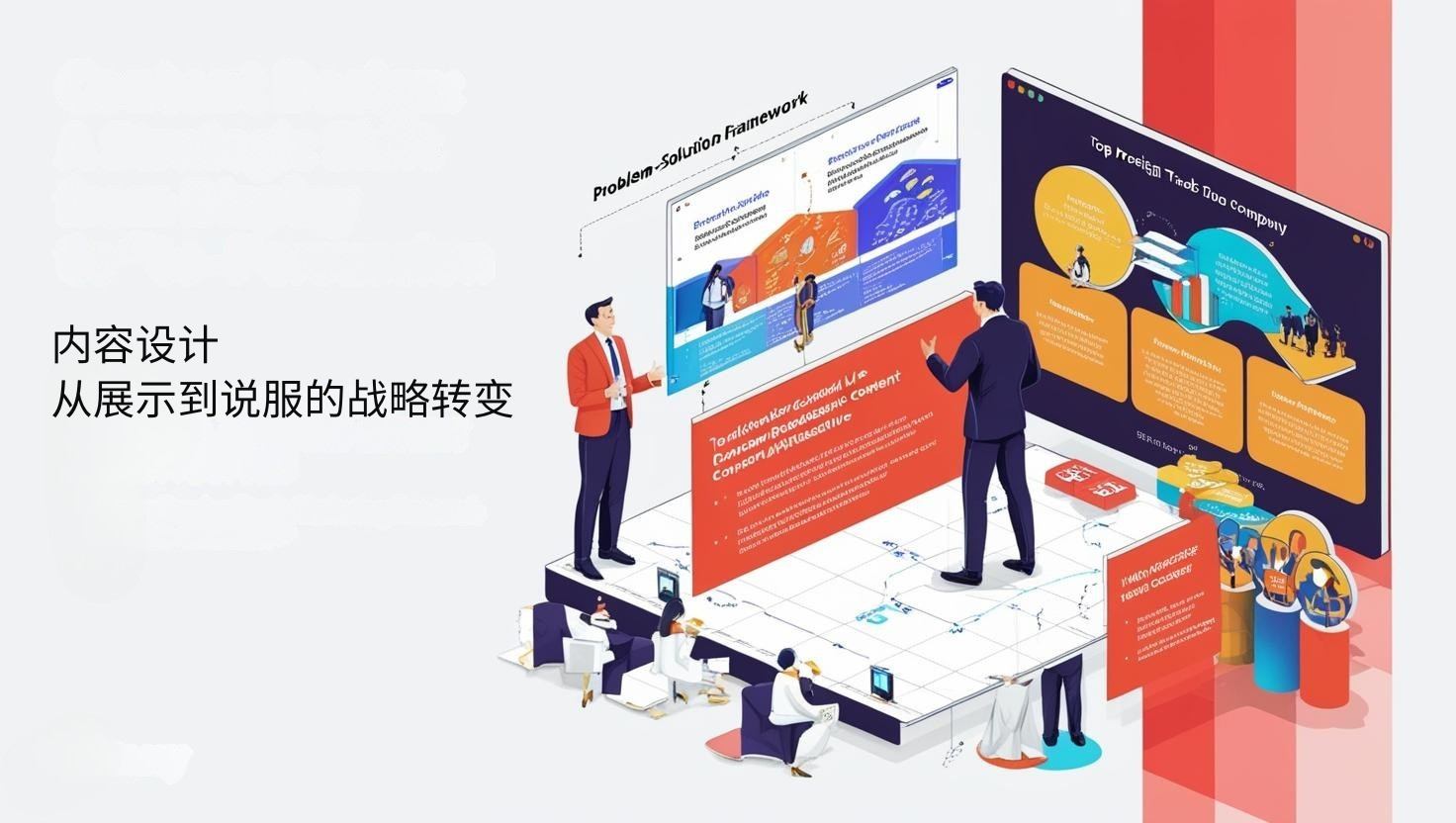 内容设计：从展示到说服的战略转变
