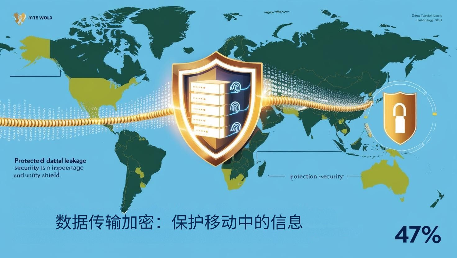 在使用外贸软件是进行数据传输加密：保护移动中的信息