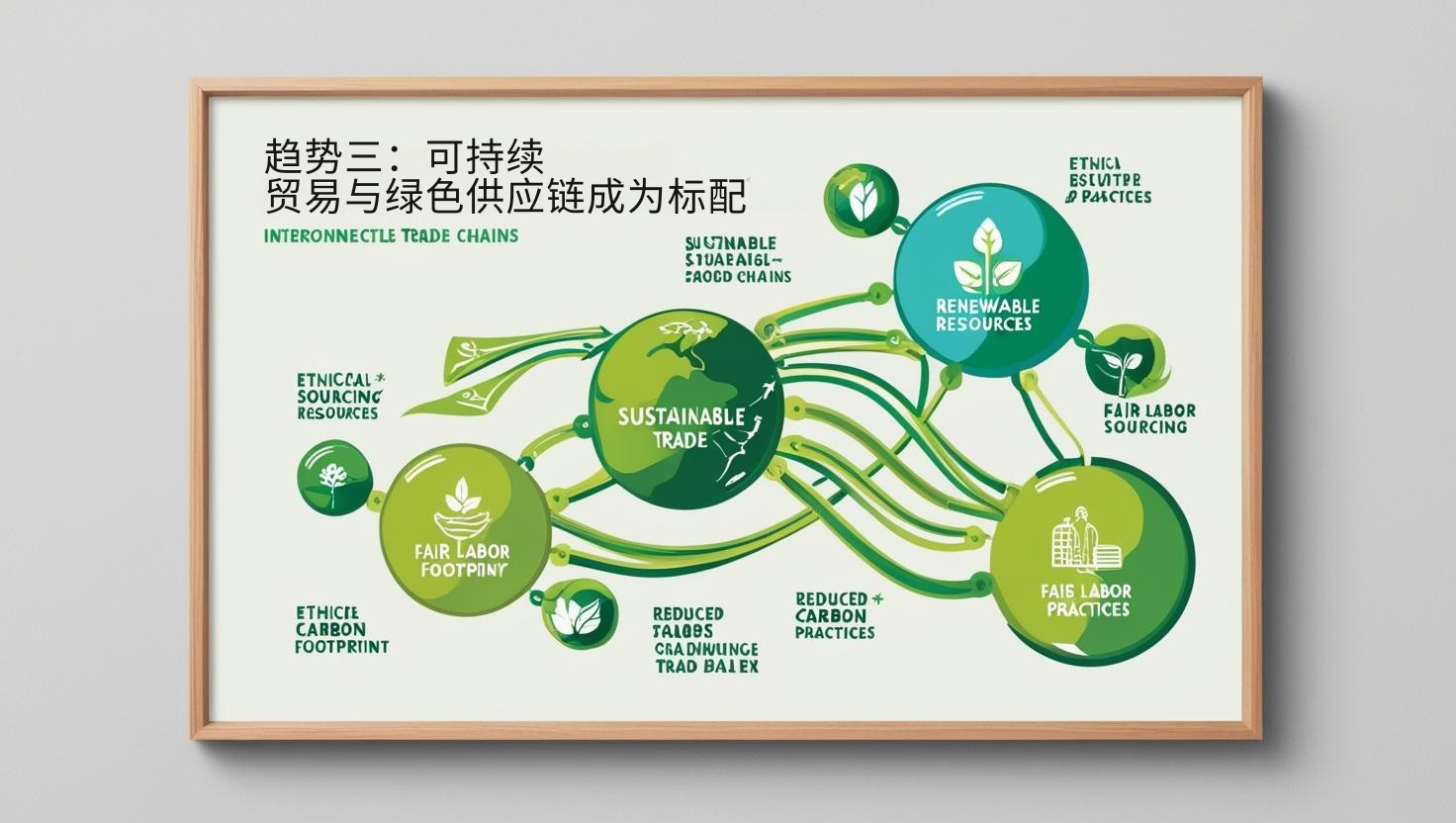 趋势三：可持续贸易与绿色供应链成为标配