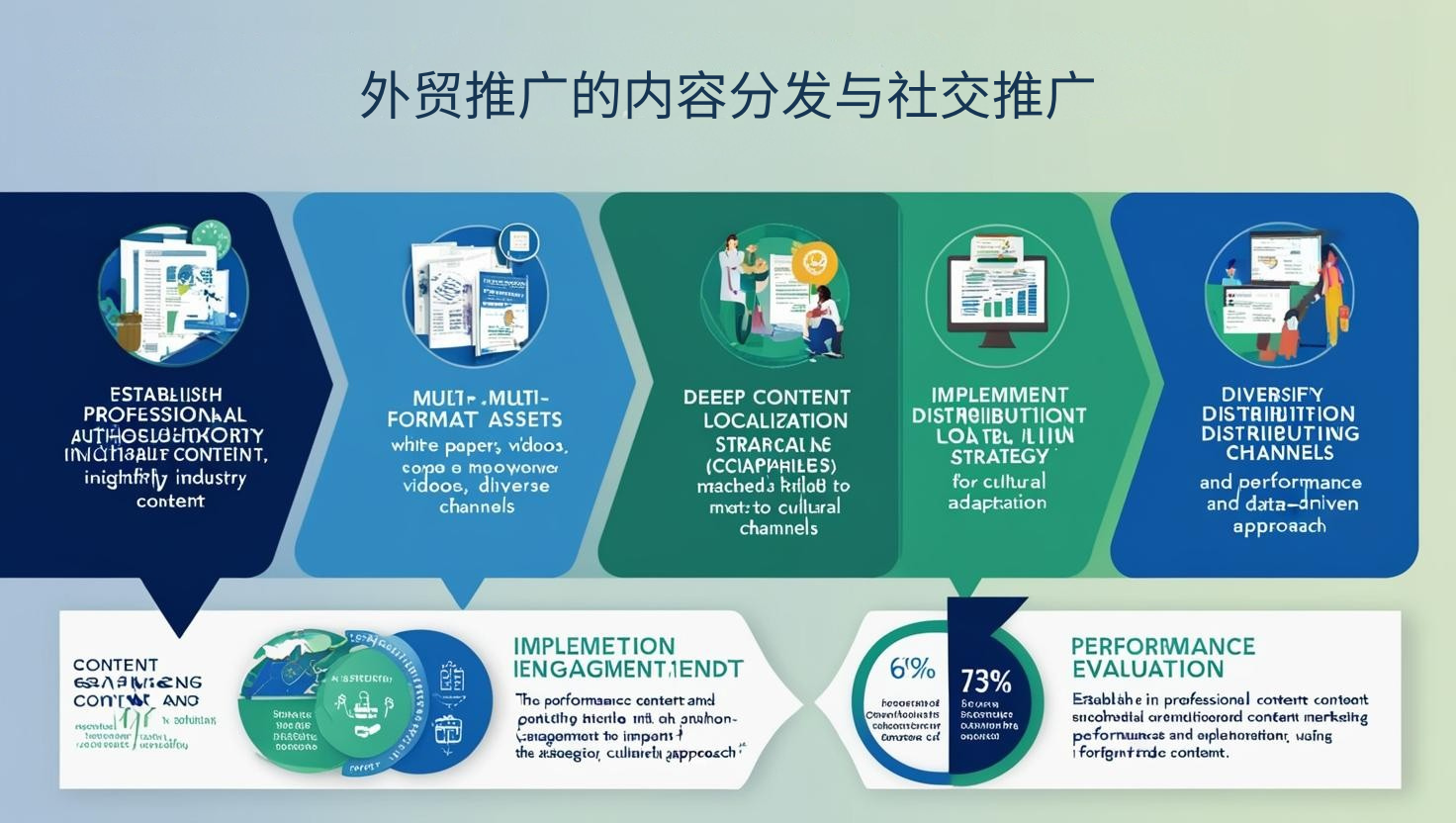 外贸推广的内容分发与社交推广