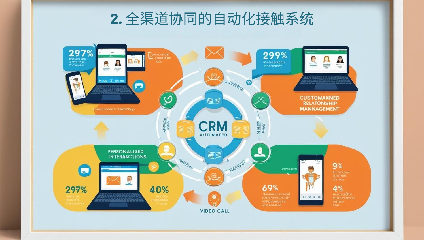 2. 全渠道协同的自动化接触系统