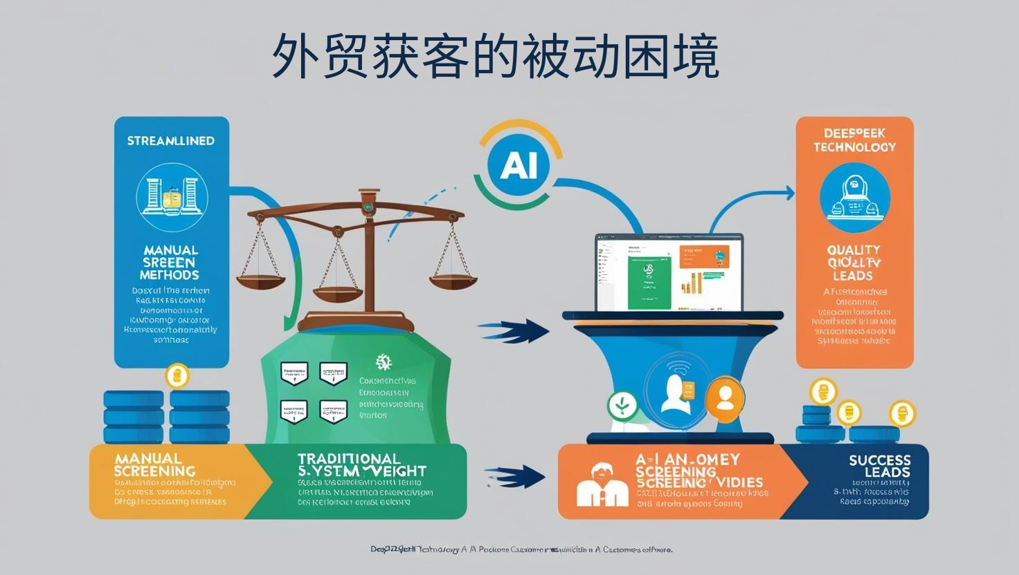 外贸获客的被动困境