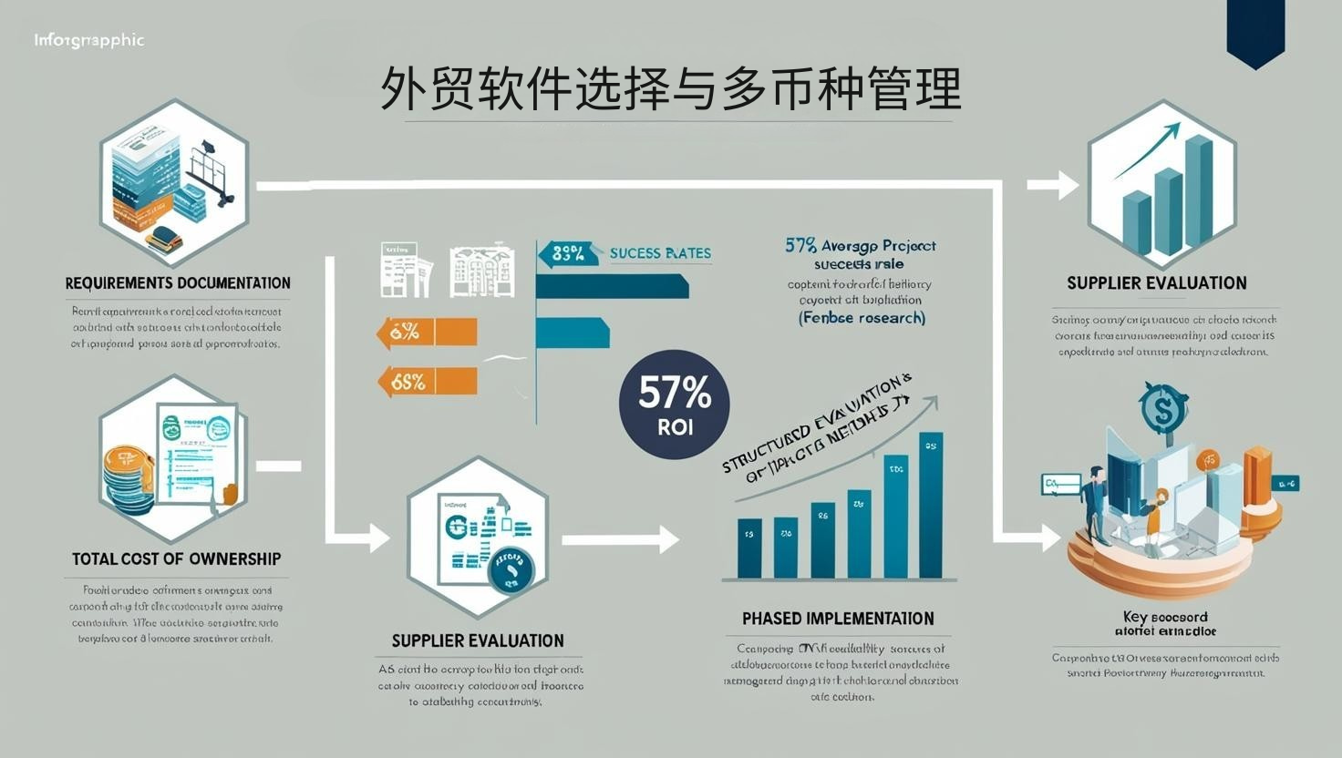 外贸软件选择与多币种管理