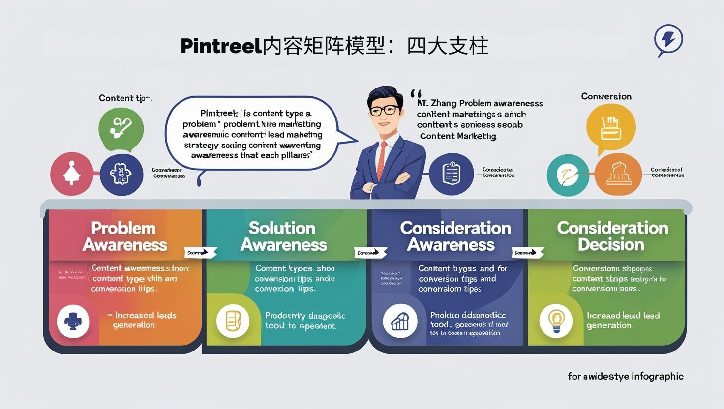 Pintreel内容矩阵模型：四大支柱