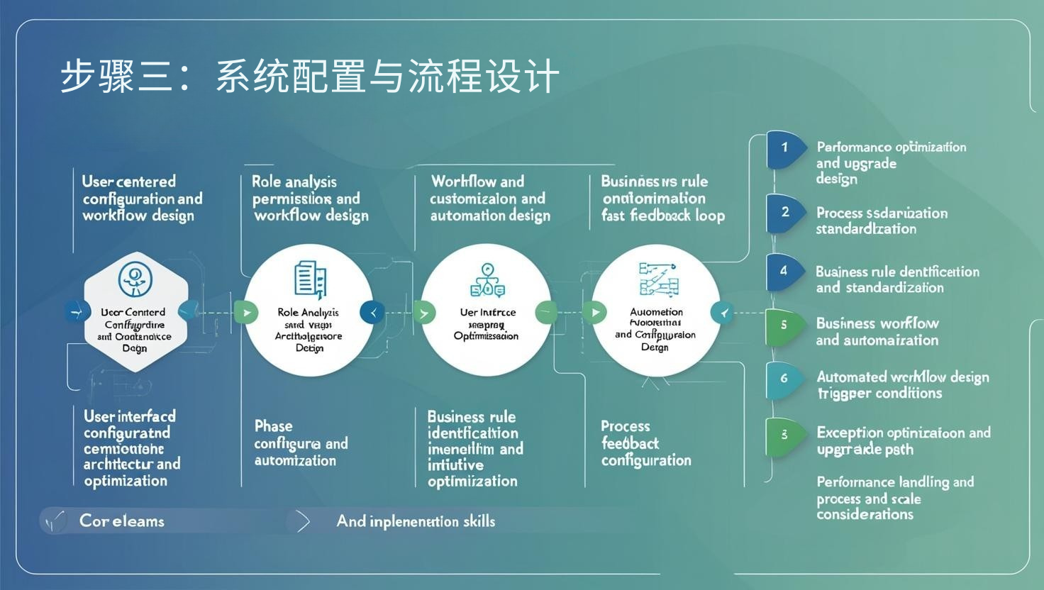 步骤三：系统配置与流程设计