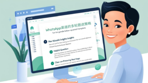WhatsApp渠道的多轮跟进策略