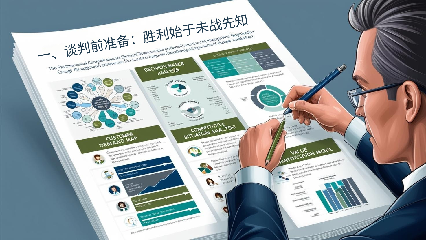 一、谈判前准备：胜利始于未战先知