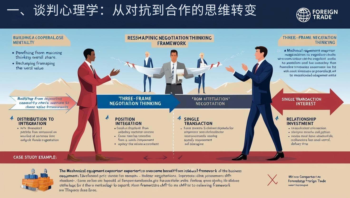 一、谈判心理学：从对抗到合作的思维转变