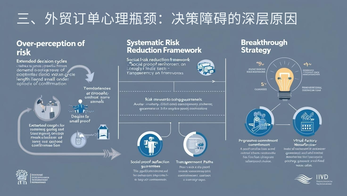 三、外贸订单心理瓶颈：决策障碍的深层原因