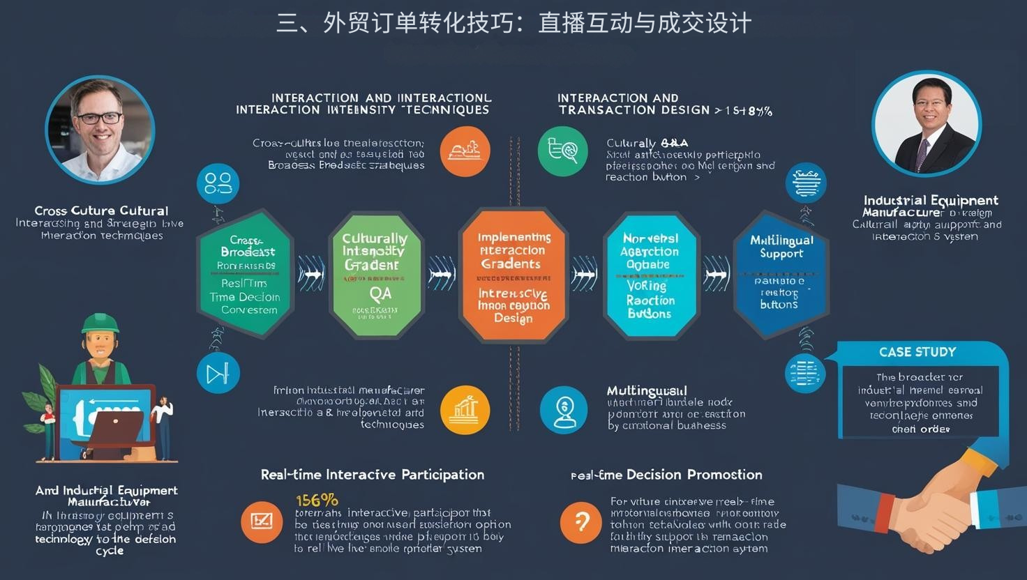 三、外贸订单转化技巧：直播互动与成交设计