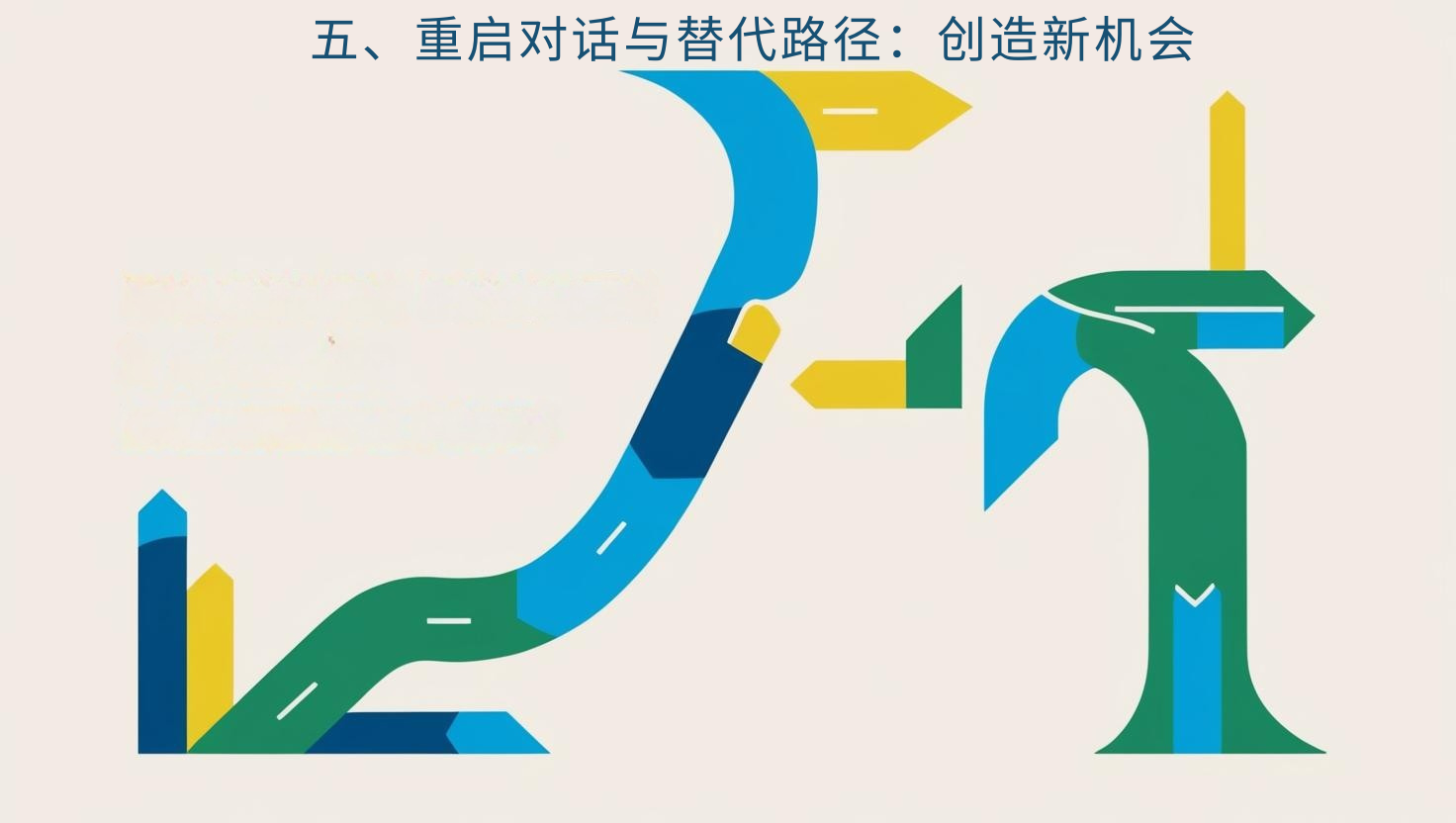 五、重启对话与替代路径：创造新机会