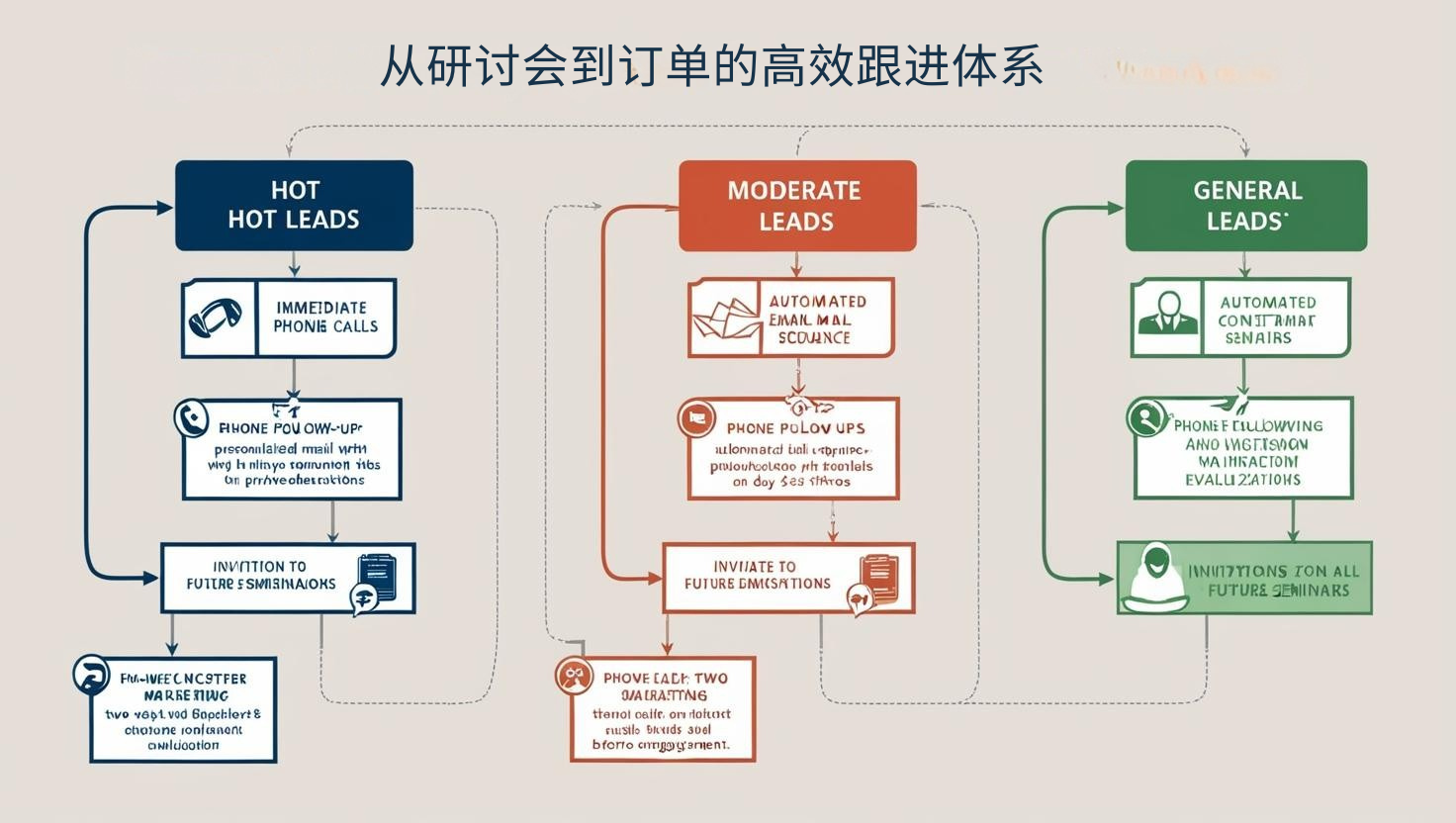 从研讨会到订单的高效跟进体系