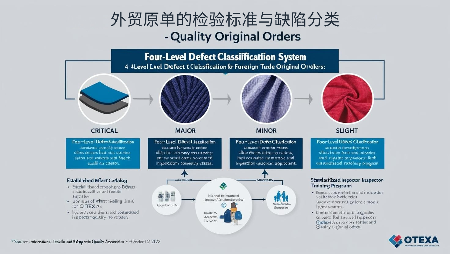 外贸原单的检验标准与缺陷分类