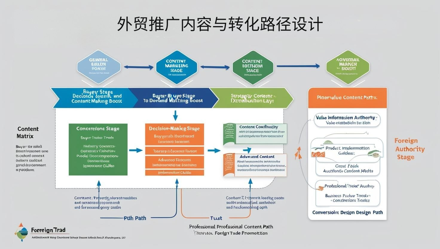 外贸推广内容与转化路径设计