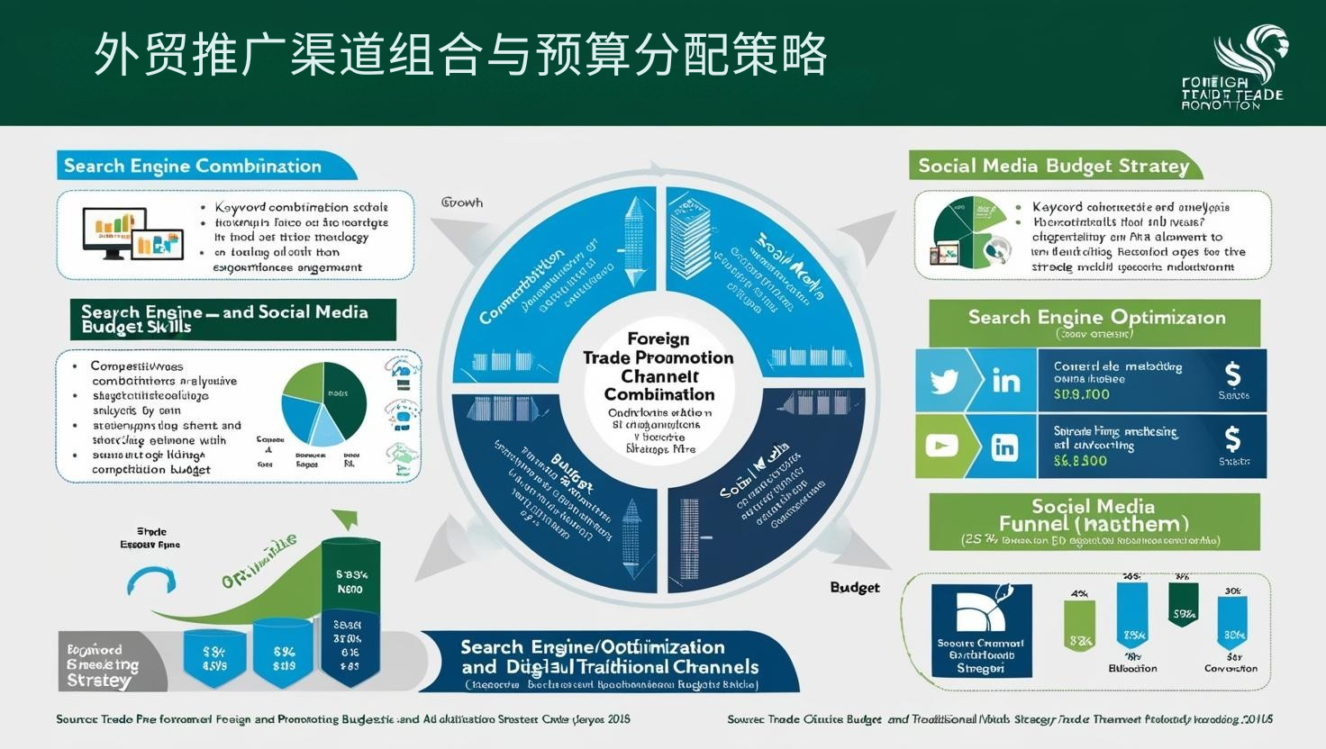 外贸推广渠道组合与预算分配策略