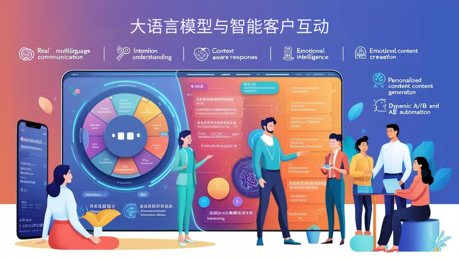 大语言模型与智能客户互动