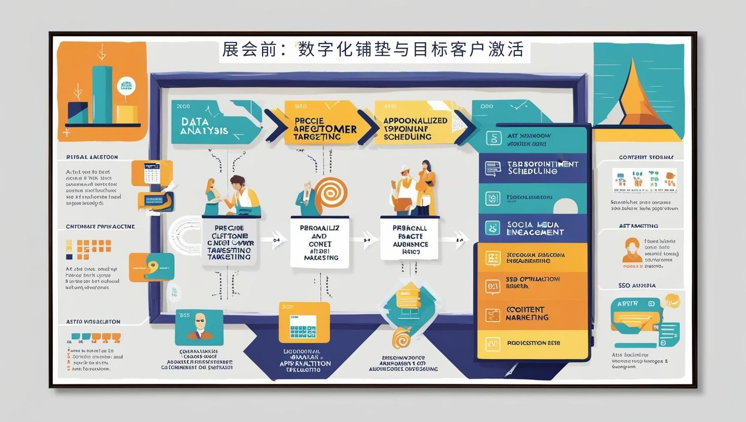 展会前：数字化铺垫与目标客户激活