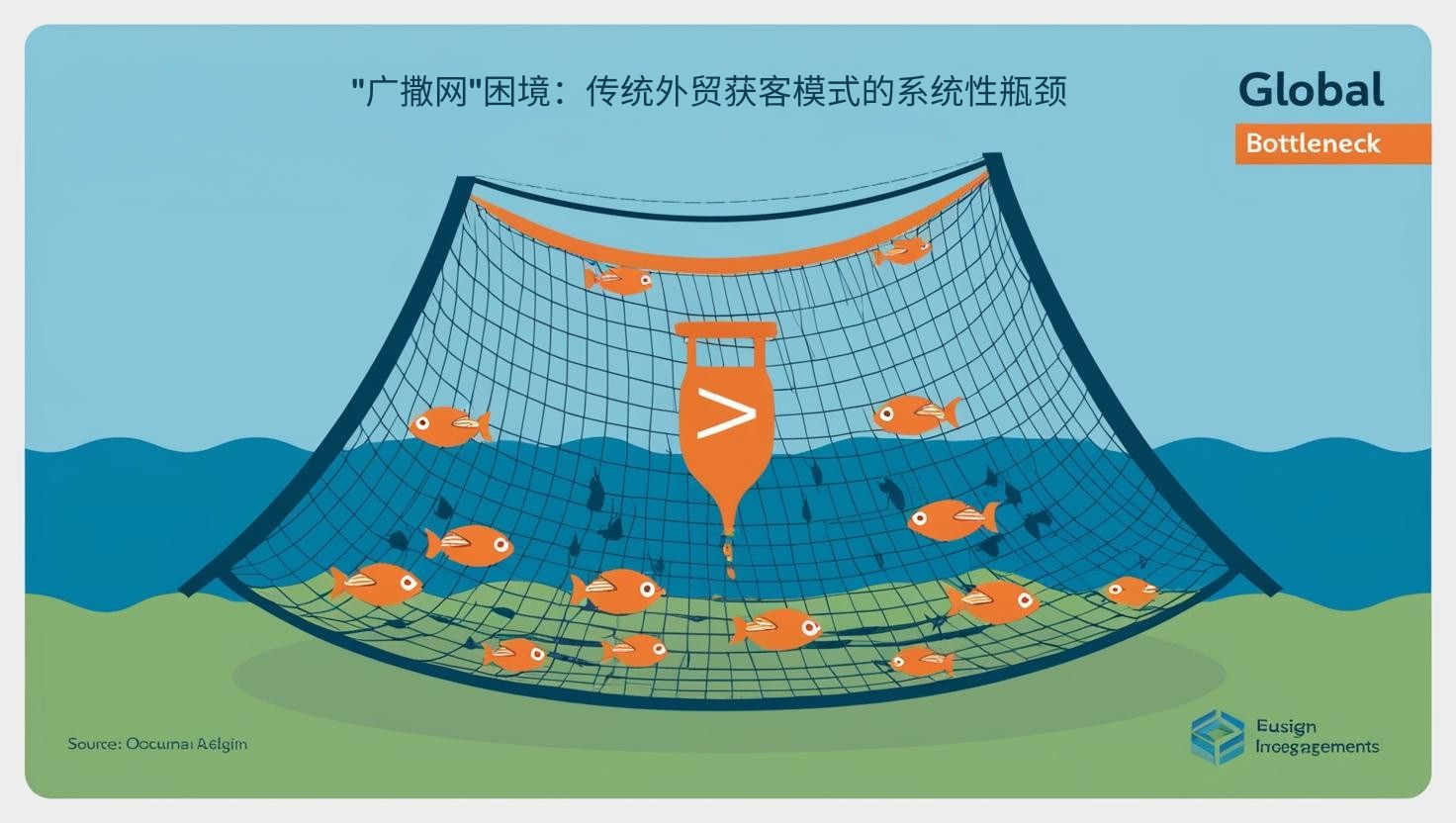 "广撒网"困境：传统外贸获客模式的系统性瓶颈