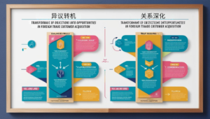 外贸获客中的异议转机与关系深化