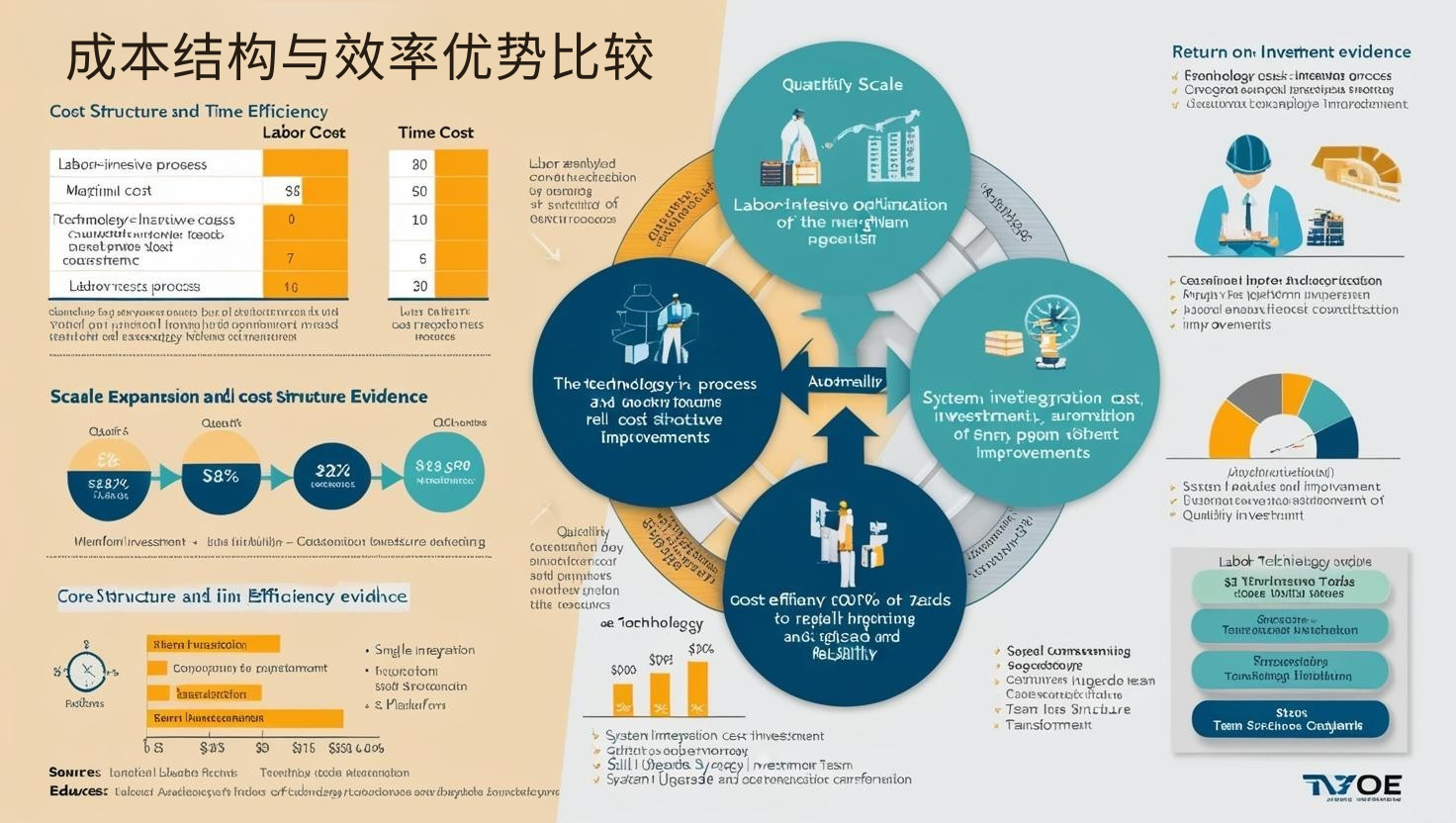 成本结构与效率优势比较