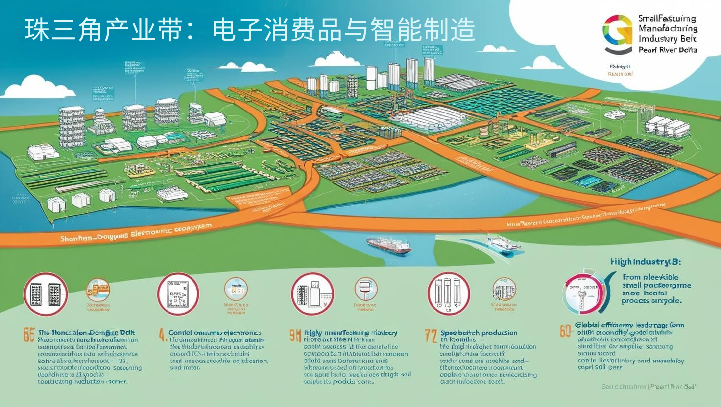 珠三角产业带：电子消费品与智能制造