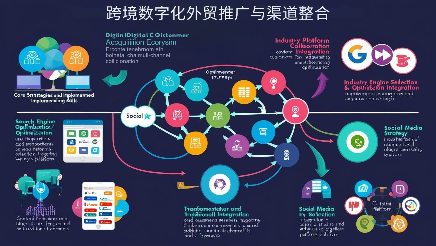 跨境数字化外贸推广与渠道整合