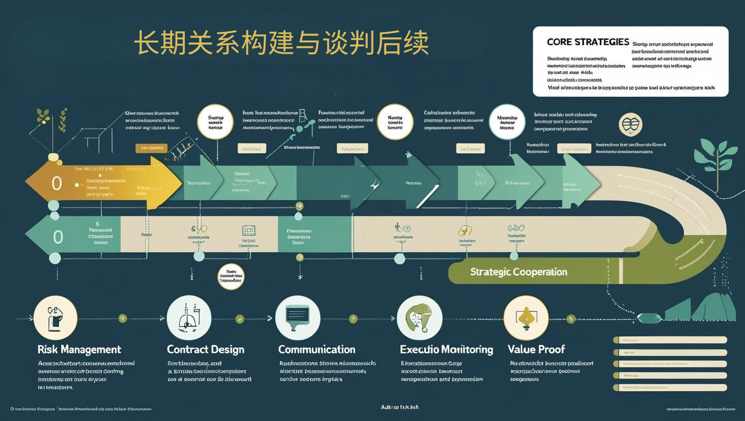 长期关系构建与谈判后续