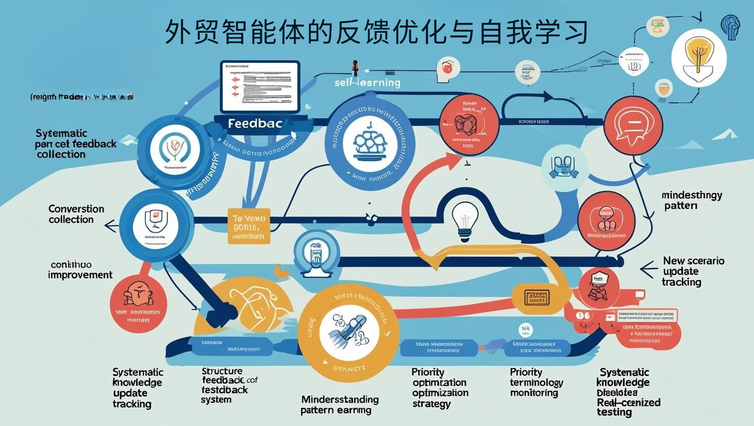 外贸智能体的反馈优化与自我学习