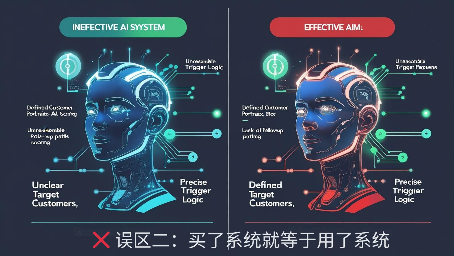 ❌ 误区二：买了系统就等于用了系统