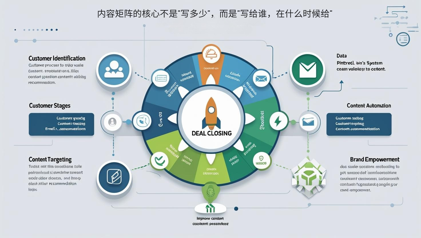 小结：内容矩阵的核心不是“写多少”，而是“写给谁，在什么时候给”