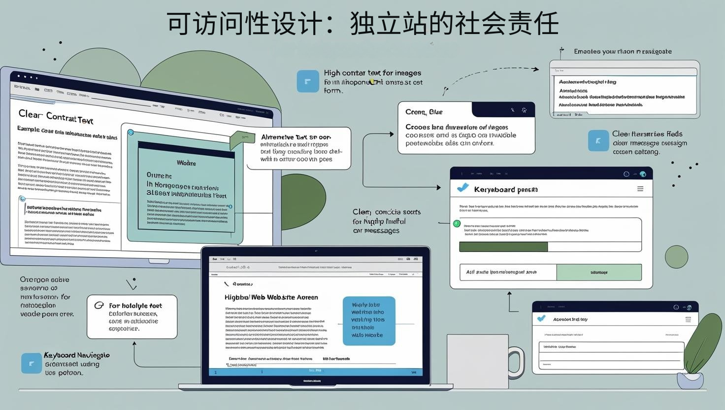 可访问性设计：独立站的社会责任