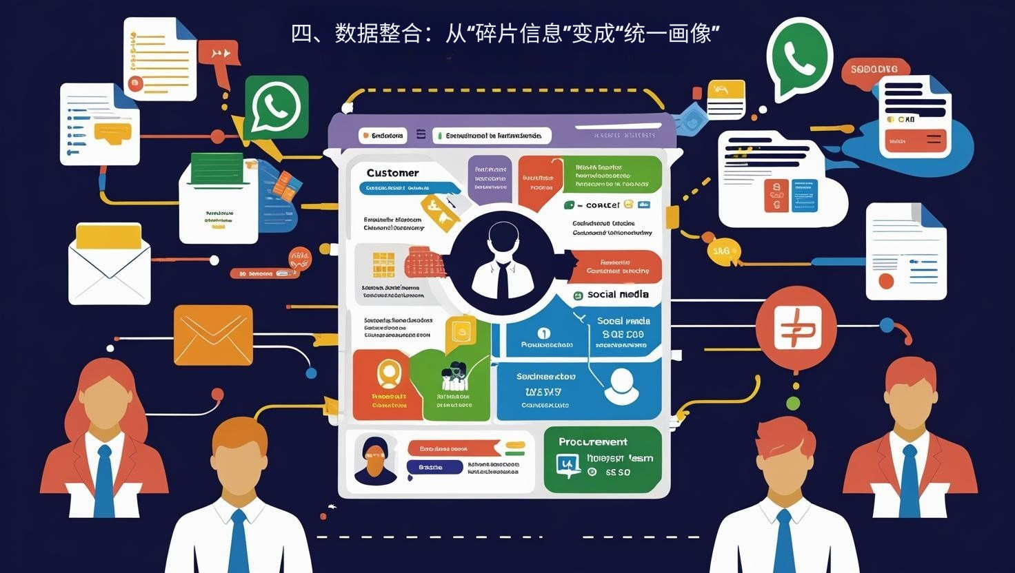 四、数据整合：从“碎片信息”变成“统一画像”
