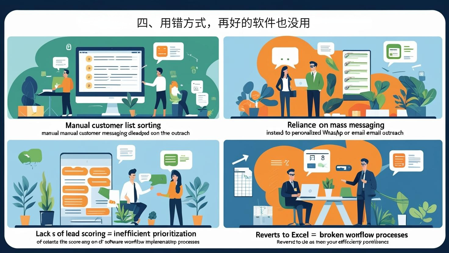 四、用错方式，再好的软件也没用