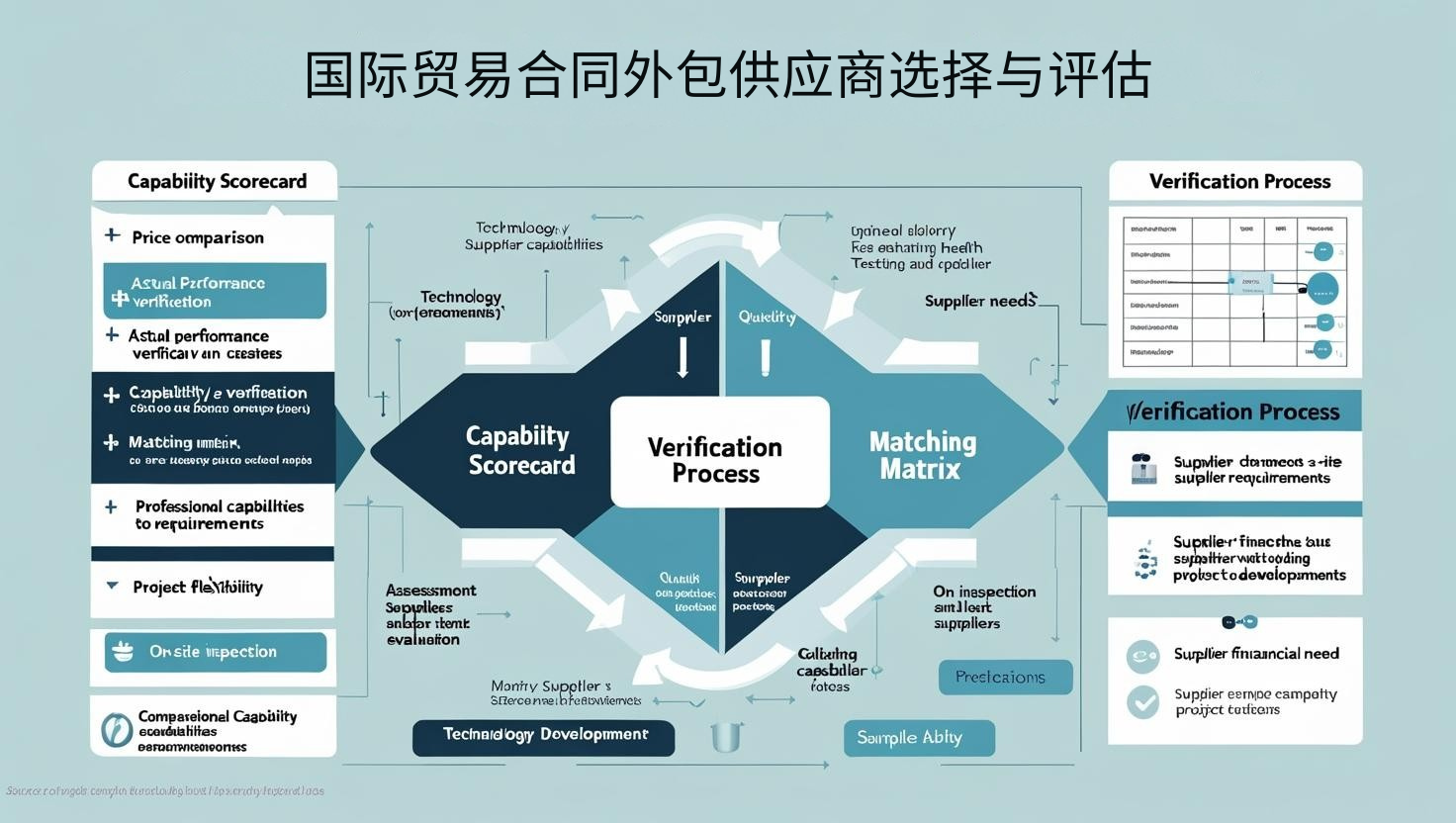 国际贸易合同外包供应商选择与评估
