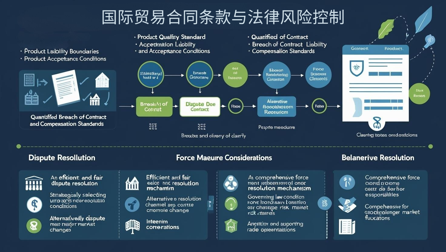 国际贸易合同条款与法律风险控制