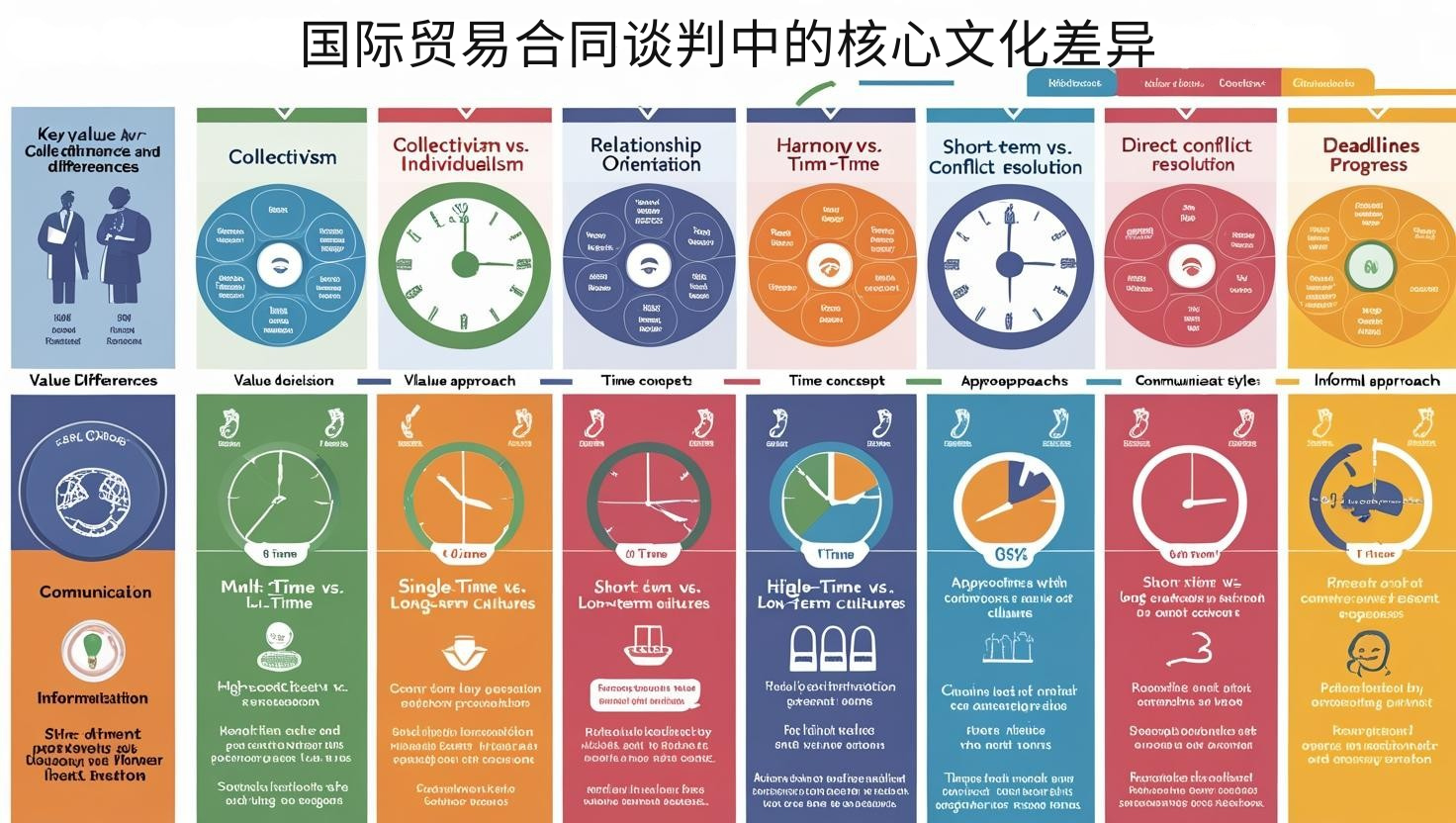 国际贸易合同谈判中的核心文化差异