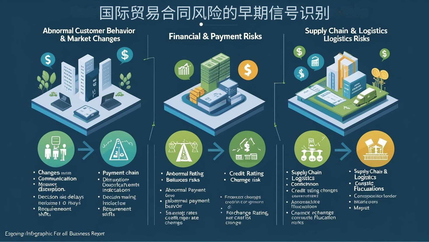 国际贸易合同风险的早期信号识别