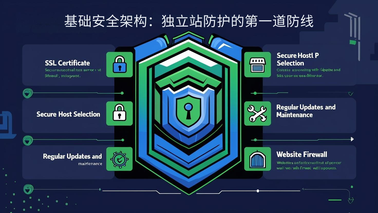 基础安全架构：独立站防护的第一道防线