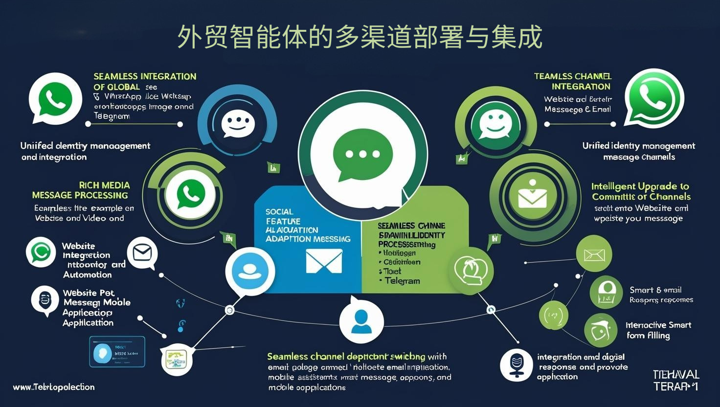 外贸智能体的多渠道部署与集成