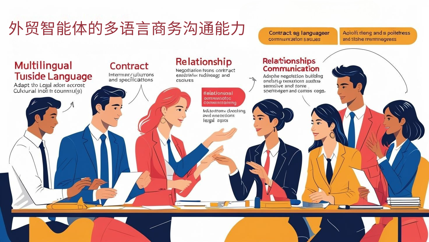 外贸智能体的多语言商务沟通能力