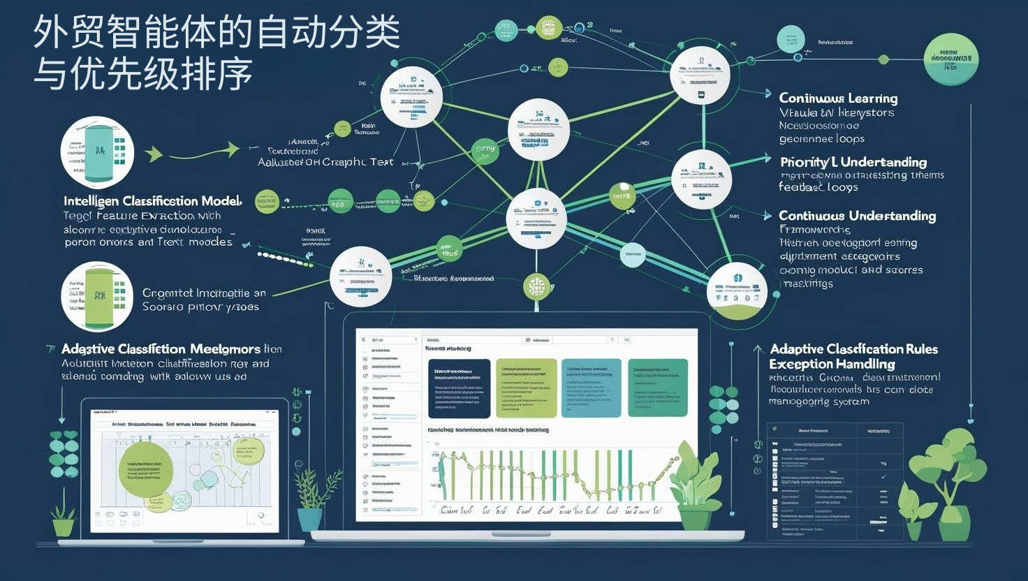 外贸智能体的自动分类与优先级排序