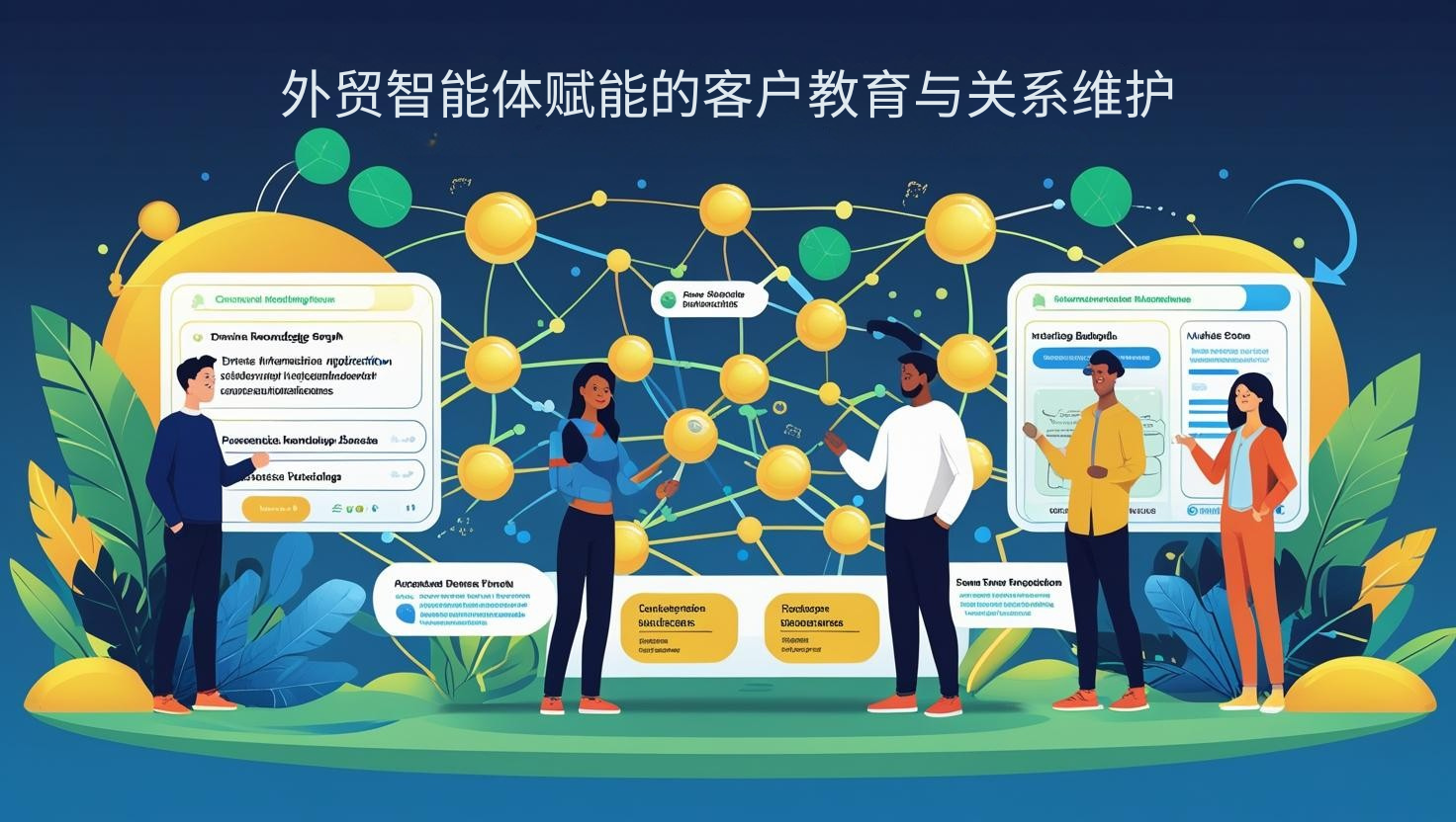 外贸智能体赋能的客户教育与关系维护