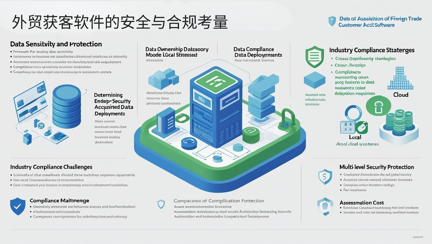 外贸获客软件的安全与合规考量