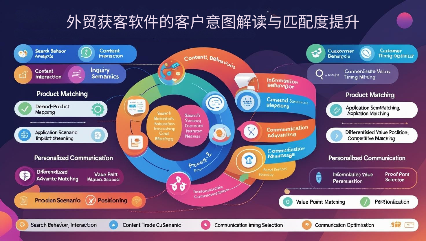 外贸获客软件的客户意图解读与匹配度提升
