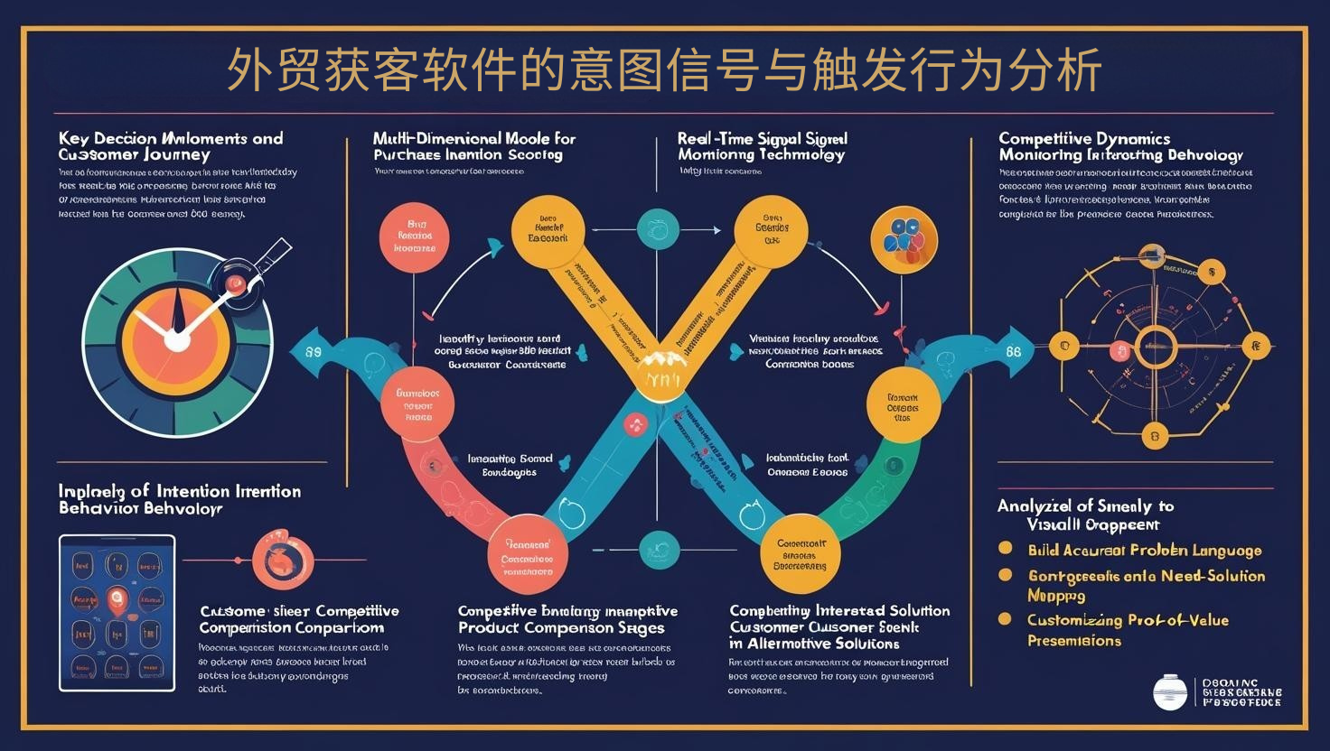 外贸获客软件的意图信号与触发行为分析
